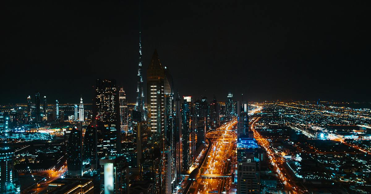 city-buildings-during-night-time