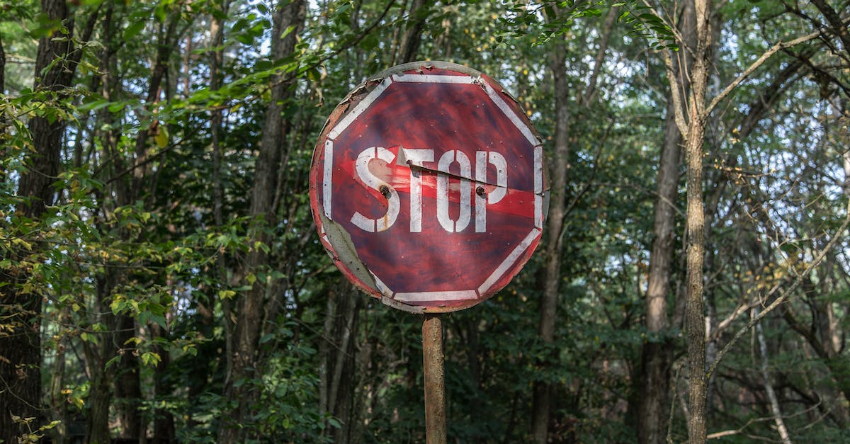 red-and-white-stop-road-signage